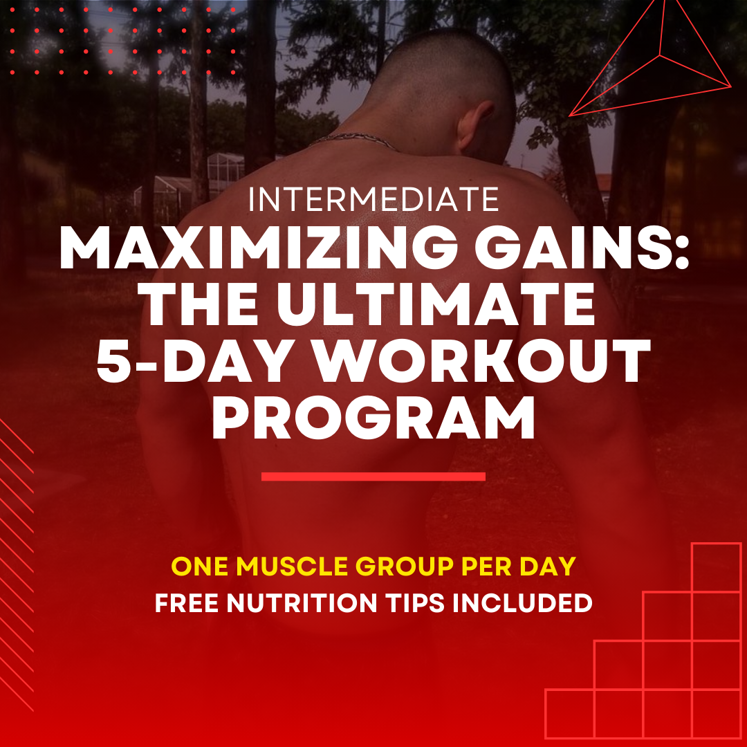 Maximizing Gains: The Ultimate 5-Day Workout Program